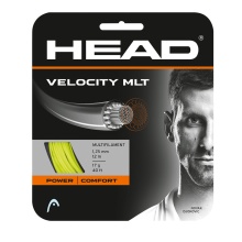 Naciąganie Rakiet z naciągiem tenisowym Head Velocity MLT (Ochrona ramion + Czucie) żółty